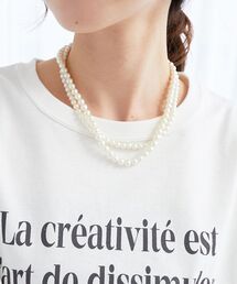 le.coeur blanc | パール2連ネックレス(ネックレス)