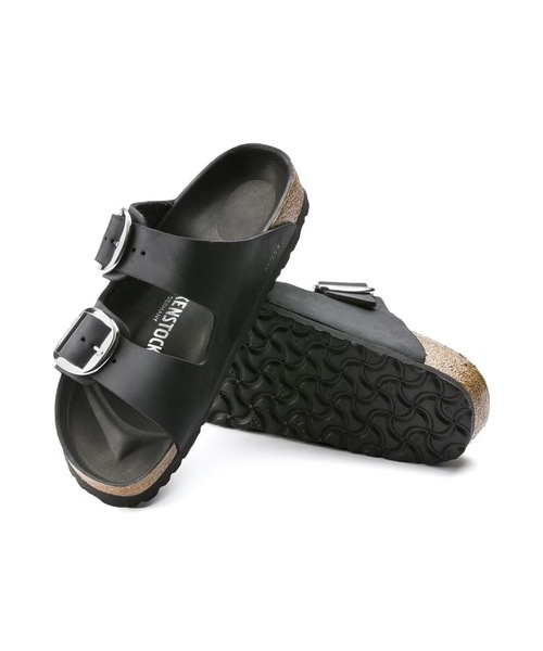 BIRKENSTOCK(ビルケンシュトック)の「BIRKENSTOCK/ビルケンシュトック Arizona Big Buckle LEOI HEX サンダル メンズ 秋物 秋服 2026年秋冬(サンダル・メンズ・ブラック・36/37/38/39/40/41/42/43)」の2枚目の写真