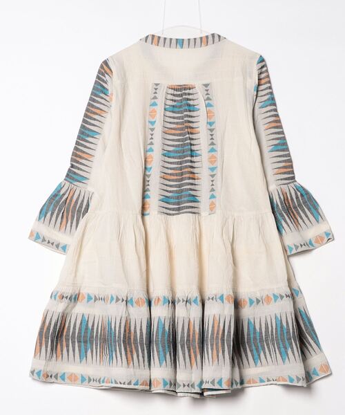 ROSE BUD(ローズバッド)の「(DEVOTION TWINS)TUNIC DRESS(ワンピース・レディース・ブルー・ONE SIZE)」の8枚目の写真