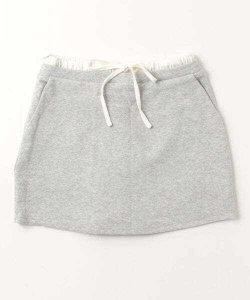 TITTY&CO.（ティティーアンドコー）の「カジュアルドローストリングスカート（スカート・レディース・グレー/ブラック/ベージュ・FREE）」の9枚目の写真