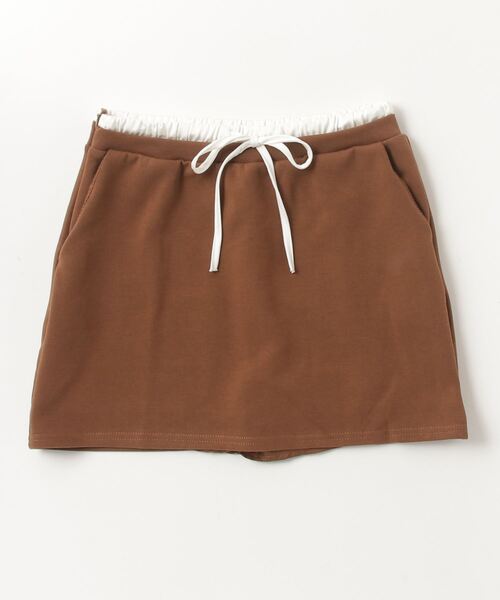 TITTY&CO.（ティティーアンドコー）の「カジュアルドローストリングスカート（スカート・レディース・グレー/ブラック/ベージュ・FREE）」の14枚目の写真