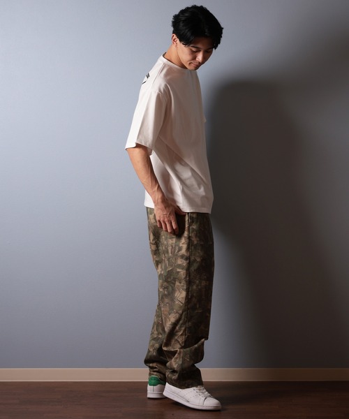 POLeR（ポーラー）の「【ムラサキスポーツ限定】POLER/ポーラー 半袖Tシャツ ビッグシルエット 吸湿速乾 259MCV0017（Tシャツ/カットソー・メンズ・ブラック/グレイッシュベージュ/ホワイト・M/L/XL）」の8枚目の写真