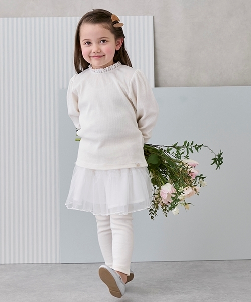 petit main（プティマイン）の「パンヘアクリップ2P（ヘアピン・キッズ・ベージュ/ブラウン・F）」の4枚目の写真