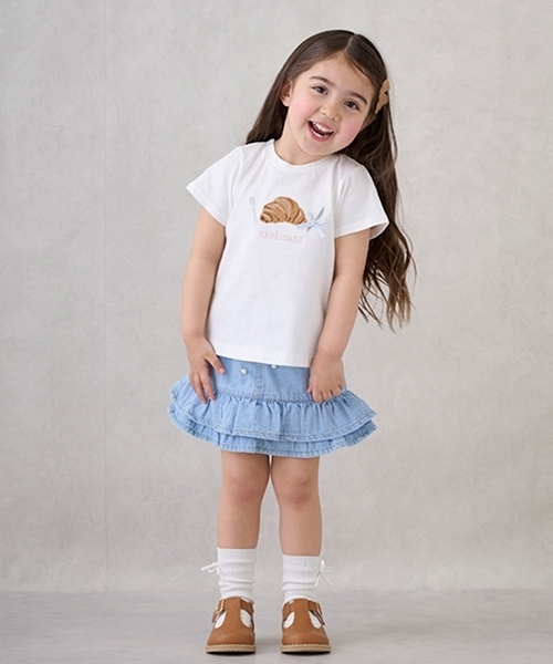 petit main（プティマイン）の「パンヘアクリップ2P（ヘアピン・キッズ・ベージュ/ブラウン・F）」の8枚目の写真