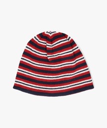 FILA（フィラ）の「FILA  KNIT BORDER SHORT BEANIE / フィラ（ニットキャップ/ビーニー）」