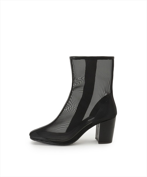 WILLSELECTION（ウィルセレクション）の「シアーショートブーツ（ブーツ・レディース・ホワイト系その他/ベージュ/ブラック系その他/ブラック・MEDIUM/LARGE）」の20枚目の写真