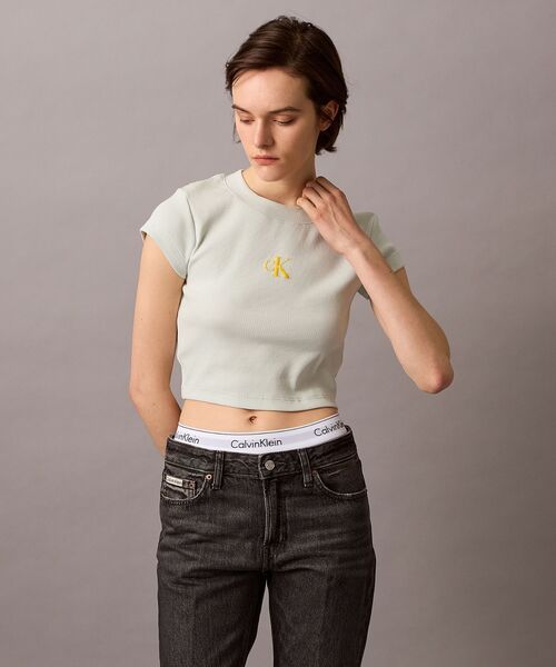   Jeans　モノグラム ベイビー Tシャツ セール】モノグラム ベイビーTシャツ（Tシャツ/カットソー