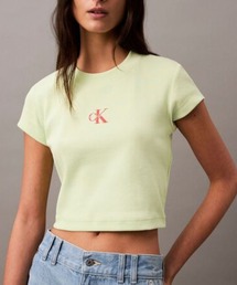 Calvin Klein（カルバン・クライン）の「モノグラム ベイビーTシャツ（Tシャツ/カットソー）」