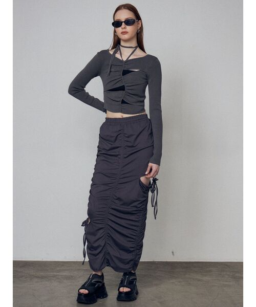 EMODA（エモダ）の「オーバルフレームアイウェア（メガネ・レディース・ブラック・FREE）」の9枚目の写真