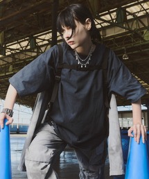 GRANCY】Rhinestone Design Layered Sweatpants / ラインストーン