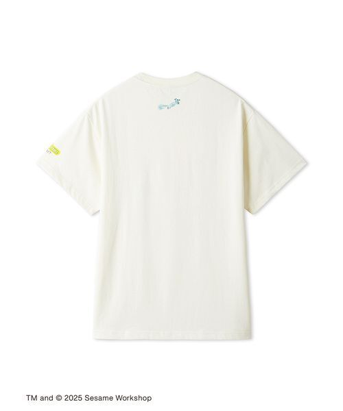 SESAME STREET（セサミストリート）の「【ヒラノトシユキ】【UNISEX】オリジナルアートTシャツ（Tシャツ/カットソー・レディース・アイボリー/チャコールグレー・MEDIUM/LARGE）」の10枚目の写真