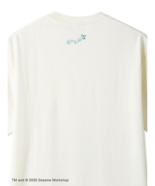 SESAME STREET（セサミストリート）の「【ヒラノトシユキ】【UNISEX】オリジナルアートTシャツ（Tシャツ/カットソー・レディース・アイボリー/チャコールグレー・MEDIUM/LARGE）」の13枚目の写真