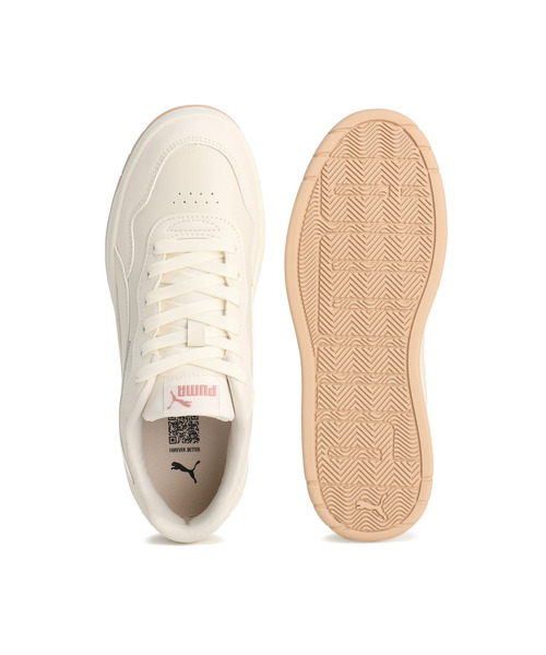 PUMA(プーマ)の「PUMA プーマ ウィメンズ コート ラリー SKYE LC スニーカー(スニーカー・レディース・オフホワイト・22.0cm/22.5cm/24.0cm/24.5cm/23.0cm/23.5cm/26.0cm/25.0cm/25.5cm)」の7枚目の写真