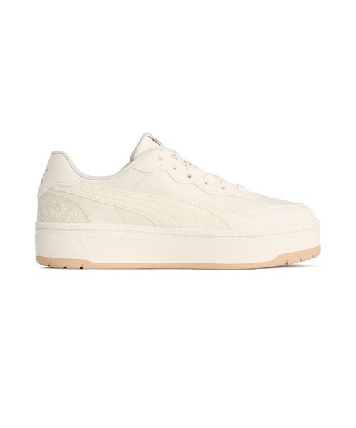 PUMA(プーマ)の「PUMA プーマ ウィメンズ コート ラリー SKYE LC スニーカー(スニーカー・レディース・オフホワイト・22.0cm/22.5cm/24.0cm/24.5cm/23.0cm/23.5cm/26.0cm/25.0cm/25.5cm)」の6枚目の写真