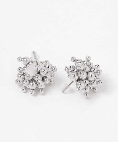 niko and...(ニコアンド)の「メニービーズピアス(ピアス(両耳用)・レディース・グレー/ホワイト・0)」の3枚目の写真