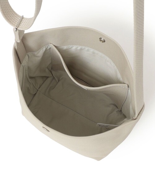 ORCIVAL(オーシバル)の「ORCIVAL: キャンバス ショルダー バッグ(ショルダーバッグ・レディース・ダークグレー/オフホワイト・ONE SIZE)」の8枚目の写真