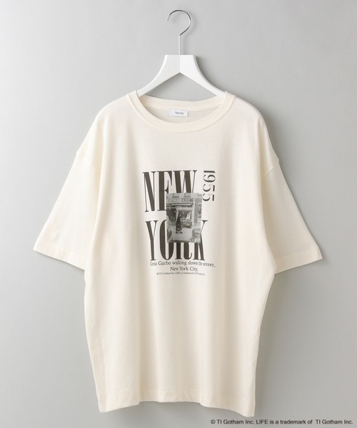今季 美品Arpege story パール＆フォトTシャツ 今季 美品Arpege story パール＆フォトTシャツ - メルカリ