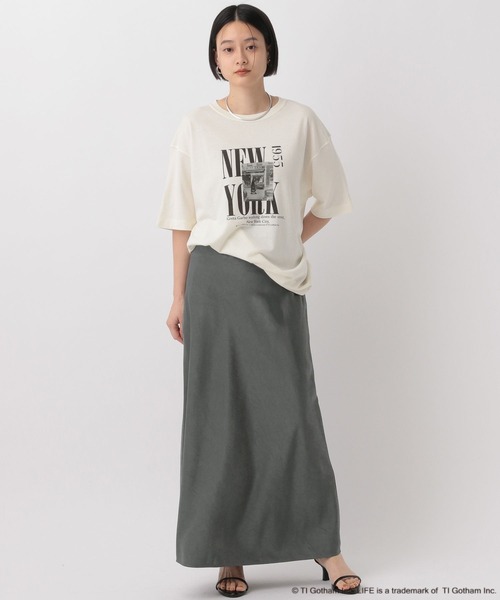 A part by(アパートバイ)の「【別注】LIFEフォトルーズTEE(Tシャツ/カットソー・レディース・オフホワイト/ホワイト系その他5・FREE)」の4枚目の写真