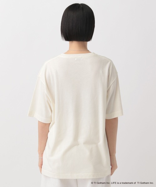 A part by(アパートバイ)の「【別注】LIFEフォトルーズTEE(Tシャツ/カットソー・レディース・オフホワイト/ホワイト系その他5・FREE)」の17枚目の写真
