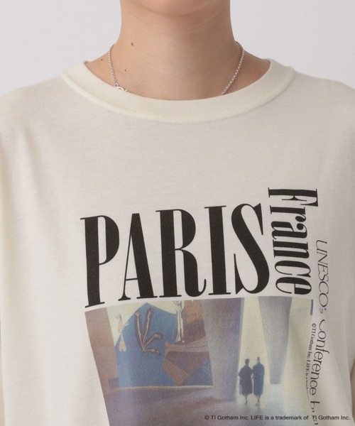 A part by(アパートバイ)の「【別注】LIFEフォトルーズTEE(Tシャツ/カットソー・レディース・オフホワイト/ホワイト系その他5・FREE)」の19枚目の写真