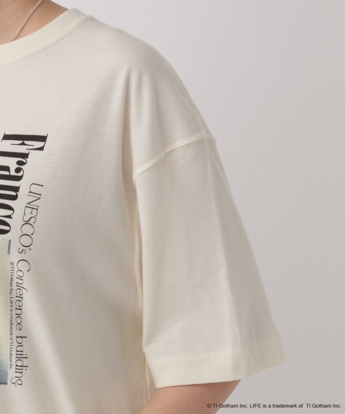 A part by(アパートバイ)の「【別注】LIFEフォトルーズTEE(Tシャツ/カットソー・レディース・オフホワイト/ホワイト系その他5・FREE)」の20枚目の写真
