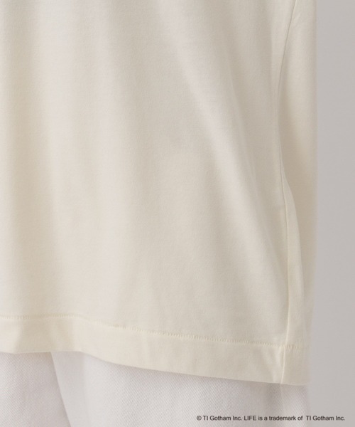 A part by(アパートバイ)の「【別注】LIFEフォトルーズTEE(Tシャツ/カットソー・レディース・オフホワイト/ホワイト系その他5・FREE)」の22枚目の写真