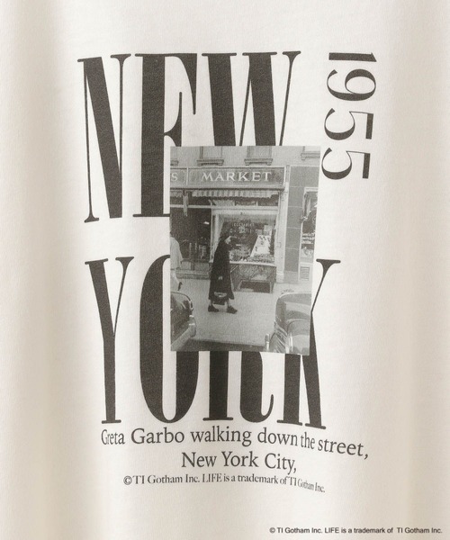 A part by(アパートバイ)の「【別注】LIFEフォトルーズTEE(Tシャツ/カットソー・レディース・オフホワイト/ホワイト系その他5・FREE)」の6枚目の写真