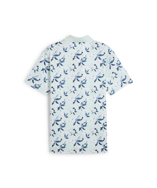 PUMA(プーマ)の「PUMA プーマ メンズ ゴルフ PUMA x ARNOLD PALMER スプリング フローラル 半袖 ポ(ポロシャツ・メンズ・ネイビー/ライトブルー・SMALL/X-LARGE/LARGE/MEDIUM/X-SMALL)」の3枚目の写真