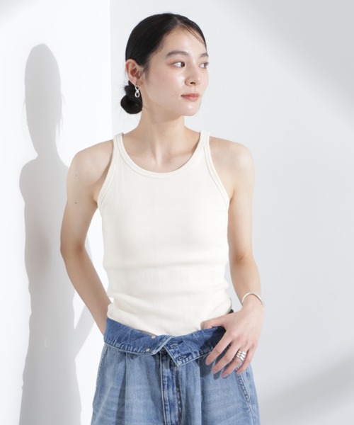 NANO universe（ナノユニバース）の「Robert P. Miller/Prib A/S Tanc（タンクトップ・レディース・アイボリー/その他1/その他2・FREE）」の12枚目の写真