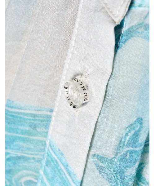 RUMCHE（ラムシェ）の「Marble Grace Sheer Blouse / マーブルグレースシアーブラウス（シャツ/ブラウス・レディース・ブルー・FREE）」の8枚目の写真