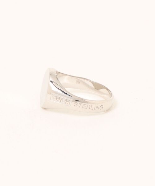 ARCHIVER(アーカイバ)の「【CALM】 Signet Ring(リング・レディース・Silver・9/11/13)」の4枚目の写真