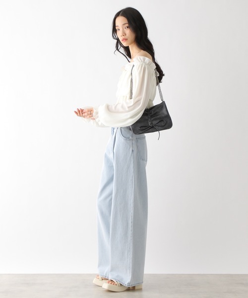 Heather(ヘザー)の「アソートオフショルブラウス 328003(シャツ/ブラウス・レディース・ブラック系その他/アイボリー/ピンク系その他・FREE)」の17枚目の写真