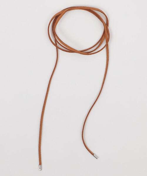 WEGO（ウィゴー）の「WEGO/マルチロングチョーカー（チョーカー・レディース・ブラック/ホワイト/ブラウン/ベージュ・FREE）」の4枚目の写真