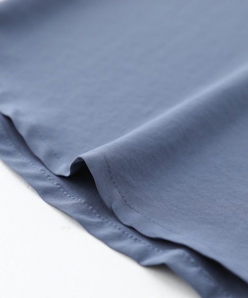 n'OrLABEL(ノアールレーベル)の「【機能素材】『スキッパーシャツ』(シャツ/ブラウス・レディース・ブルー/オフホワイト/ブラック・FREE)」の5枚目の写真