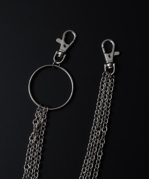 WEGO（ウィゴー）の「WEGO/3連ウォレットチェーン（ウォレットチェーン・メンズ・その他1・FREE）」の5枚目の写真