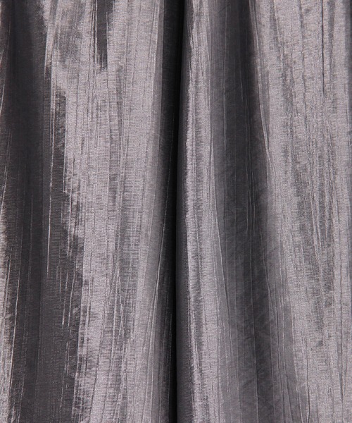 NICOLE white（ニコルホワイト）の「シャイニーパンツ（その他パンツ・レディース・チャコール/ベージュ・FREE）」の10枚目の写真