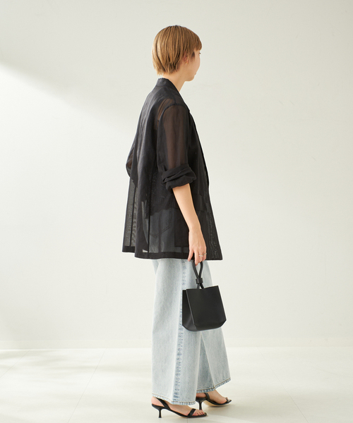 plage ジャケット テーラードジャケット SHEER レディース