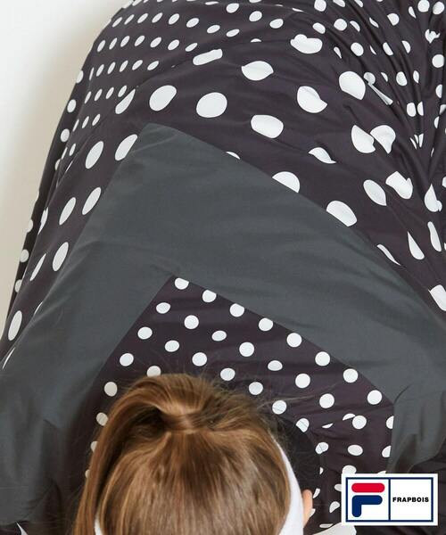 FRAPBOIS(フラボア)の「FILA×FRAPBOISブルゾン(ブルゾン・レディース・ブラック/クリーム・1/2)」の19枚目の写真