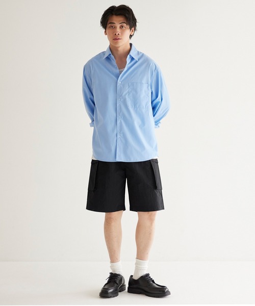 coca(coca)(コカ)の「【WEB限定セール】ワッシャーナイロンカーゴショートパンツ(カーゴパンツ・メンズ・ブラック/カーキ・M/L/XL)」の18枚目の写真