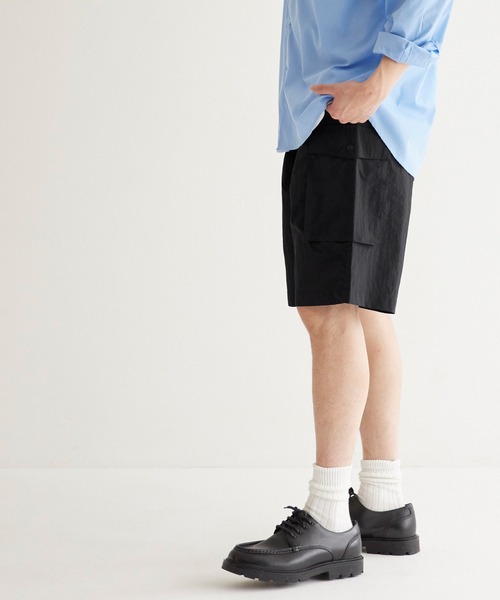 coca(coca)(コカ)の「【WEB限定セール】ワッシャーナイロンカーゴショートパンツ(カーゴパンツ・メンズ・ブラック/カーキ・M/L/XL)」の19枚目の写真