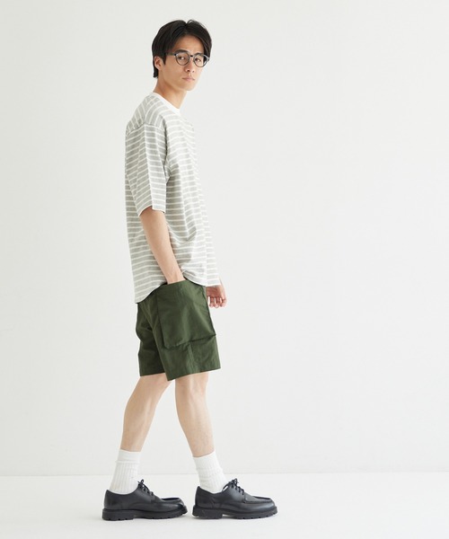 coca(coca)(コカ)の「【WEB限定セール】ワッシャーナイロンカーゴショートパンツ(カーゴパンツ・メンズ・ブラック/カーキ・M/L/XL)」の7枚目の写真