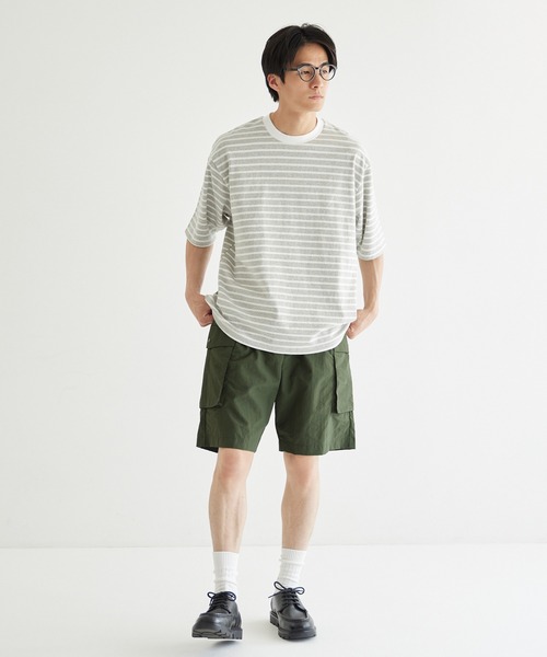 coca(coca)(コカ)の「【WEB限定セール】ワッシャーナイロンカーゴショートパンツ(カーゴパンツ・メンズ・ブラック/カーキ・M/L/XL)」の10枚目の写真