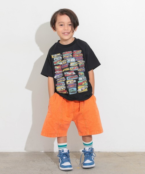Ocean&Ground(オーシャン&グラウンド)の「タックカラーワイドショーツ(その他パンツ・キッズ・グリーン/イエロー/ブラック/オレンジ・110/120/130/140/90/100/80)」の5枚目の写真