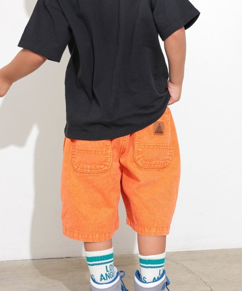 Ocean&Ground(オーシャン&グラウンド)の「タックカラーワイドショーツ(その他パンツ・キッズ・グリーン/イエロー/ブラック/オレンジ・110/120/130/140/90/100/80)」の20枚目の写真