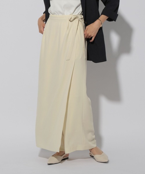Elura（エルーラ）の「サラサラリラクシーナロー風パンツ＜低身長サイズあり＞/321523（その他パンツ・レディース・ネイビー/オフホワイト/ブラック/ブラック系その他・FREE(S)/LARGE/MEDIUM）」の14枚目の写真