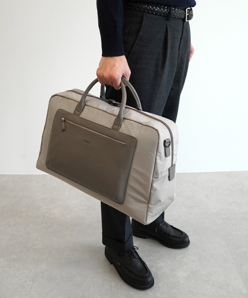 MACKINTOSH PHILOSOPHY(マッキントッシュ フィロソフィー)の「ボストンバッグ グリーノツク 17735(ボストンバッグ・メンズ・ベージュ系その他/ブラック/ネイビー・FREE)」の5枚目の写真