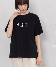 ロゴ刺繍Tシャツ