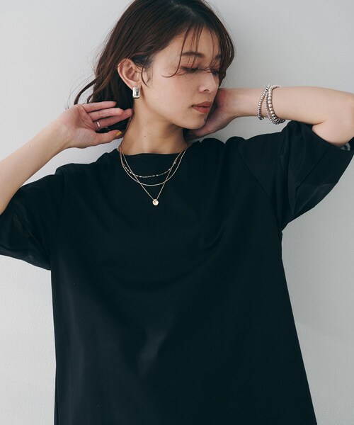 UNTITLED(アンタイトル)の「【ステンレス】レイヤードチェーンネックレス(ネックレス・レディース・シルバー/ゴールド・99)」の13枚目の写真