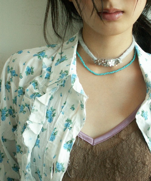 igi(イジ)の「SHEER LACE CAMISOLE / シアーレースキャミソール(キャミソール・レディース・ライトグリーン/ネイビー/ブラウン/チャコールグレー/モカ/ベージュ・FREE)」の19枚目の写真