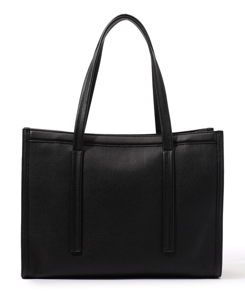 TOMORROWLAND （トゥモローランド）の「TOMORROWLAND シュリンクレザー トートバッグ（トートバッグ・メンズ・ブラック・FREE）」の2枚目の写真